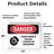 Signmission Safety Culture Sign, 24 in Width, Vinyl Decal, Rectangle OS-2PACK-DS-D-1824-L-1068 - alternate 8